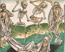 Danse macabre, 1493